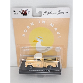 M2 Machines 1:64 Chevrolet Apache Step Side 1958 Maui